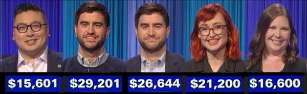 Jeopardy! champs, week of July 18, 2022