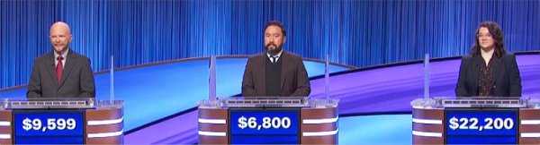 Final Jeopardy (2/2/2022) Scott Plummer, Ben Sloat, Emma Saltzberg