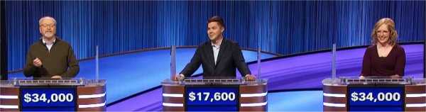 Final Jeopardy (2/23/2022) Henry Rozycki, Patrick Byrnett, Christine Whelchel