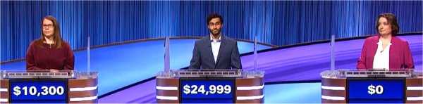 Final Jeopardy (3/22/2022) Margaret Chipowsky, Mihir Nene, Caitlin Gillooly