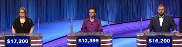 Final Jeopardy (3/3/2022) Margaret Shelton, Ryan Pressman, Louis DellaPeruta