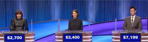 Final Jeopardy (5/11/2022) Mallory Kass, Micaela Tuttle, Daniel Nguyen