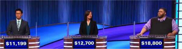 Final Jeopardy (5/13/2022) Daniel Nguyen, Marie Shapiro, Ryan Long