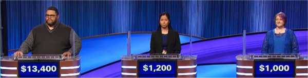 Final Jeopardy (5/23/2022) Ryan Long, Mari Chao, Jodi Harris