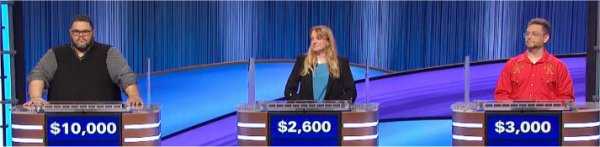 Final Jeopardy (5/26/2022) Ryan Long, Tory Waltrip, John Seroff