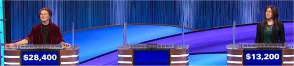 Final Jeopardy (5/4/2022) Mattea Roach, Kelly Flynn, Jaime Sisson
