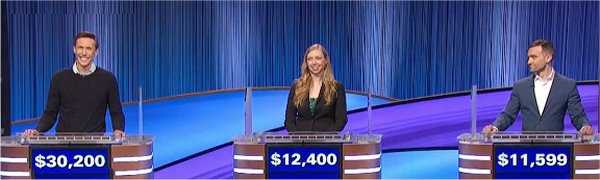 Final Jeopardy (06/09/2022) Eric Ahasic, Allison MacDonald, Sean McGrath