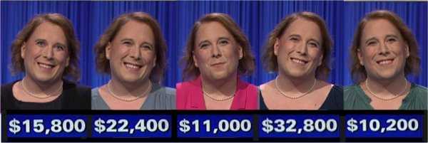 Jeopardy! champs, week of January 10, 2022