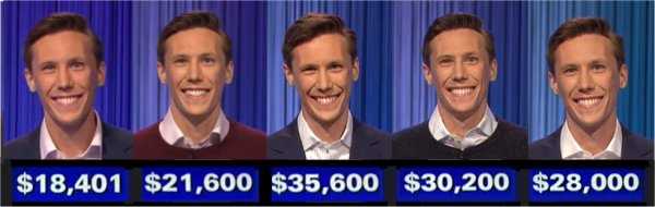 Jeopardy! champs, week of June 6, 2022