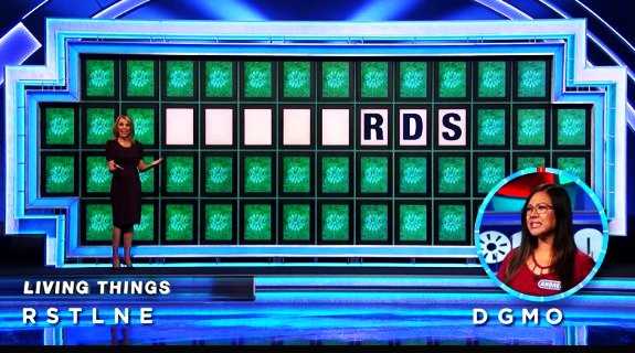 Andrea on Wheel of Fortune (2-16-22)