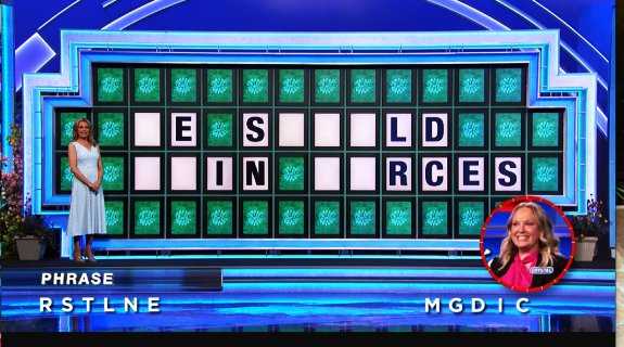 Crystal on Wheel of Fortune (3-16-22)