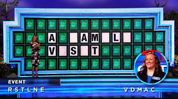 Amy on Wheel of Fortune (5-19-22)