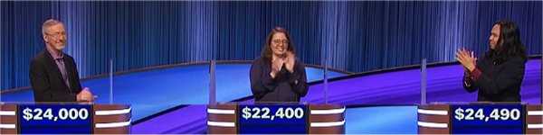 Final Jeopardy (1/3/2023) Ray Lalonde, Claire Theoret, Lloyd Sy