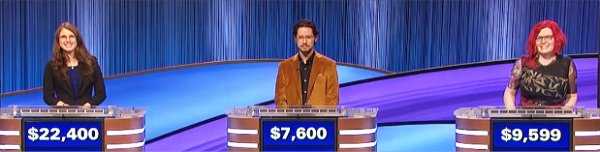 Final Jeopardy (2/10/2023) Mira Hayward, Myles Karp, Libby Hsu