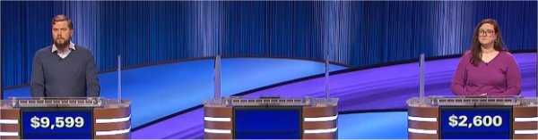 Final Jeopardy (3/16/2023) Stephen Webb, Andrew Brady, Sarah Matthews