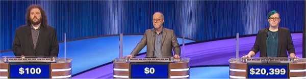 Final Jeopardy (4/11/2023) Robbi Ramirez, Mark Sutch, Kat Jepson