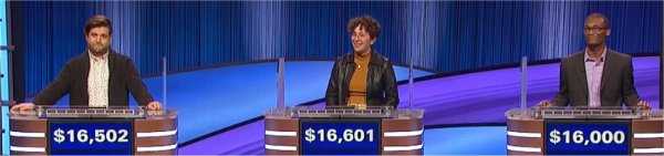 Final Jeopardy (4/18/2023) Daniel Ciarrocchi, Deb Bilodeau, Jeremy Felton