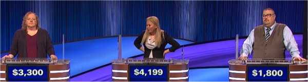 Final Jeopardy (4/3/2023) Sharon Stone, Crystal Zhao, Dan Bayer