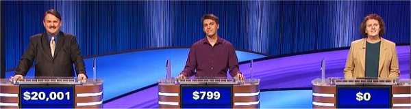 Final Jeopardy (4/5/2023) Brian Henegar, Brandon Broughton, Teresa Browning