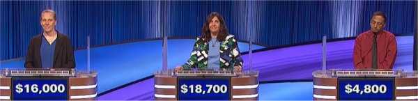 Final Jeopardy (6/15/2023) Holly Hassel, Suzanne Goldlust, Kiran MacCormick