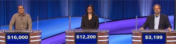 Final Jeopardy (6/21/2023) Ben Goldstein, Nabeela Rahman, Lee Papa
