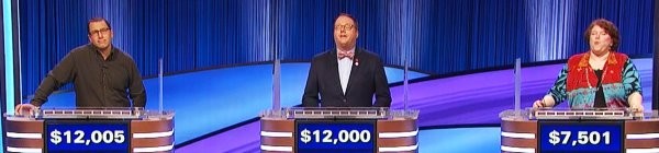 Final Jeopardy (6/22/2023) Ben Goldstein, Dan Meuse, Andrea Rednick Granados