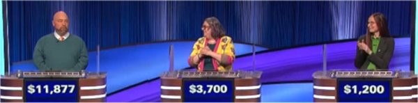 Final Jeopardy (6/29/2023) Bryan White, Alicia Korenman, Tenysa Santiago