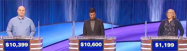 Final Jeopardy (6/6/2023) Jared Watson, Suresh Krishnan, Deborah Clayman