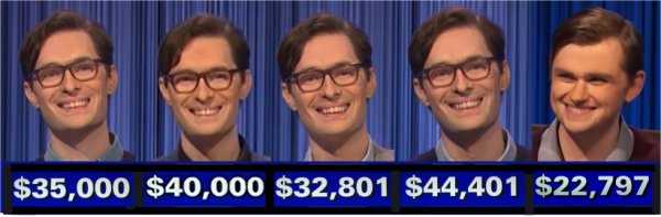 Jeopardy! champs, week of January 23, 2023