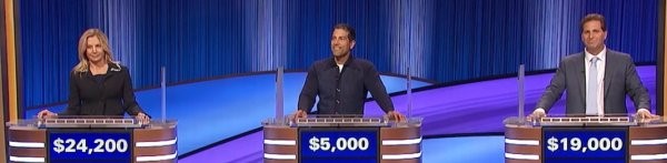 Celebrity Jeopardy (10-25-23) Peter Schrager, Adam Rodriguez, Mira Sorvino