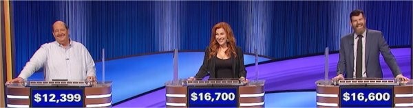 Celebrity Jeopardy (10-4-23) Timothy Simons, Lisa Ann Walter, Brian Baumgartner