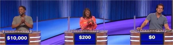 Celebrity Jeopardy (11-1-23) Dulé Hill, Sheryl Underwood, Peter Facinelli