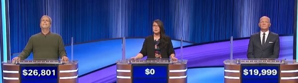 Final Jeopardy (12/8/2023) Gary Hollis, Carmela Chan, Jon Spurney