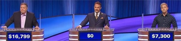 Final Jeopardy (10/13/2023) Sam Stapleton, Lawrence Long, Joe Velasco