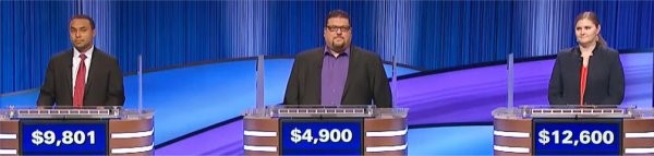 Final Jeopardy (10/23/2023) Isaac Applebaum, Pasquale Palumbo, Leah Wiegand