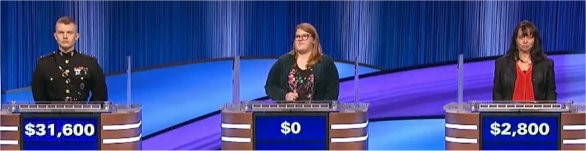 Final Jeopardy (11/30/2023) Tyler Vandenberg, Ciara Donegan, Alisa Hove