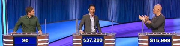 Final Jeopardy (12/14/2023) Garrett Marcotte, Yungsheng Wang, Andrew Chaikin