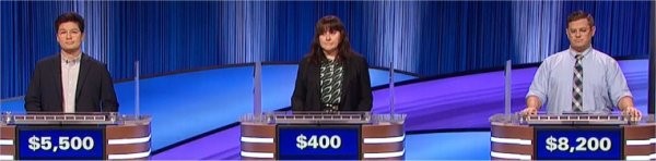 Final Jeopardy (7/10/2023) Alex Gordon, Dileri Johnston, James Tyler