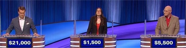 Final Jeopardy (7/24/2023) Taylor Clagett, Simona Fine, Ian Foutz