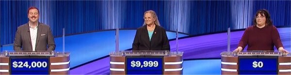Final Jeopardy (7/28/2023) Lucas Partridge, Sharon Bishop, Monika Chavez