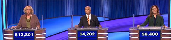 Final Jeopardy (9/27/2023) Barb Fecteau, Mark Lucas, Allison Pistorius