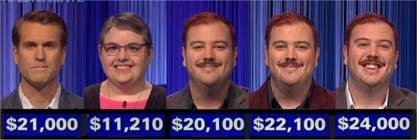Jeopardy! champs, week of July 24, 2023