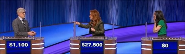 Celebrity Jeopardy (1-23-24) Mo Rocca, Lisa Ann Walter, Katie Nolan