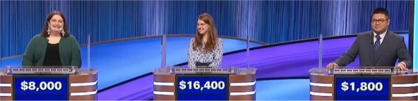 Final Jeopardy (2/5/2024) Kate Campolieta, Mira Hayward, Jesse Chin