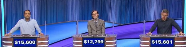 Final Jeopardy (3/12/2024) Yogesh Raut, Troy Meyer, Ben Chan