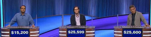 Final Jeopardy (3/15/2024) Yogesh Raut, Troy Meyer, Ben Chan