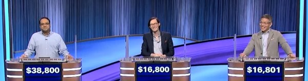 Final Jeopardy (3/18/2024) Yogesh Raut, Troy Meyer, Ben Chan
