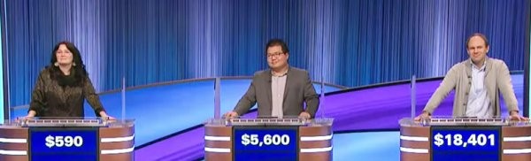 Final Jeopardy (3/26/2024) MacKenzie Jones, Arthur Chu, David Madden
