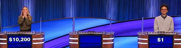 Final Jeopardy (4/16/2024) Alison Betts, Veronica Tabor, Eric Reimund