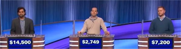 Final Jeopardy (5/27/2024) Amar Kakirde, Tim Keily, Ryan Alcorn